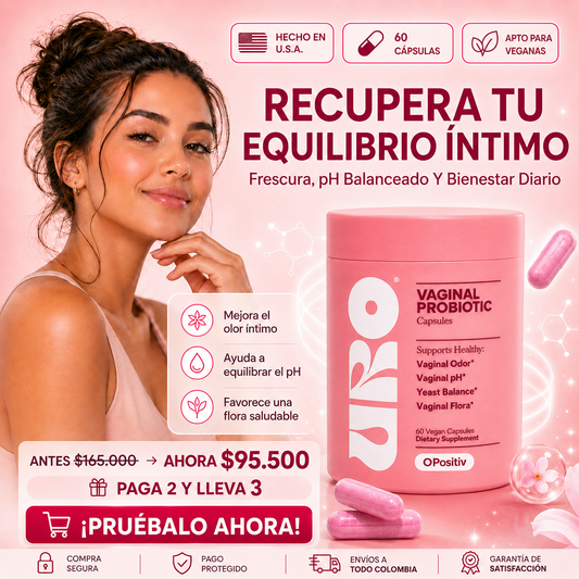 URO PROBIÓTICOS VAGINALES ORIGINAL IMPORTADO